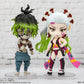 Tamashii Nations - Demon Slayer: Kimetsu No Yaiba - Daki And Gyutaro, Bandai Spirits Figuarts Mini Action Figure