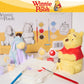 Innovative Designs Disney Winnie The Pooh DIY Paint Your Own Figurines Set - Small Ceramic Arts and Crafts for Kids, Model 718492WPH