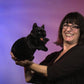 Folkmanis Black Cat Hand Puppet, 1 Ea