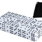50 Pack 16MM White Dice - Six Sided Standard Opaque White Dice with Black Pips Dots for Board games