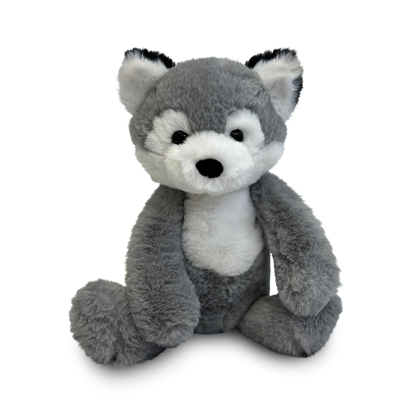 Worlds Softest Plush Wonder Wolf, Lushee, Large, 16 Stuffed Animal for Baby, Toddler, Kids, Adults, Wolf Plush Toy Soft, Huggab
