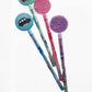 Kcr Non Sharpening Pin To Pen Fancy Pencils With Puzzle For School Kids (Set Of 4)