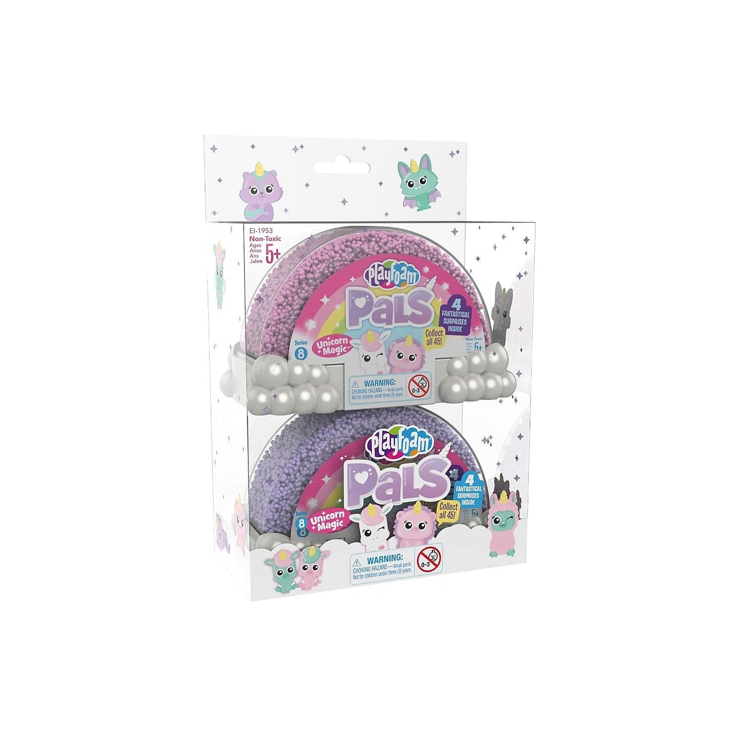 Educational Insights Playfoam Pals Unicorn Magic 2-Pack - Unicorn Party Favors, Fidget Toys for Ages 3+