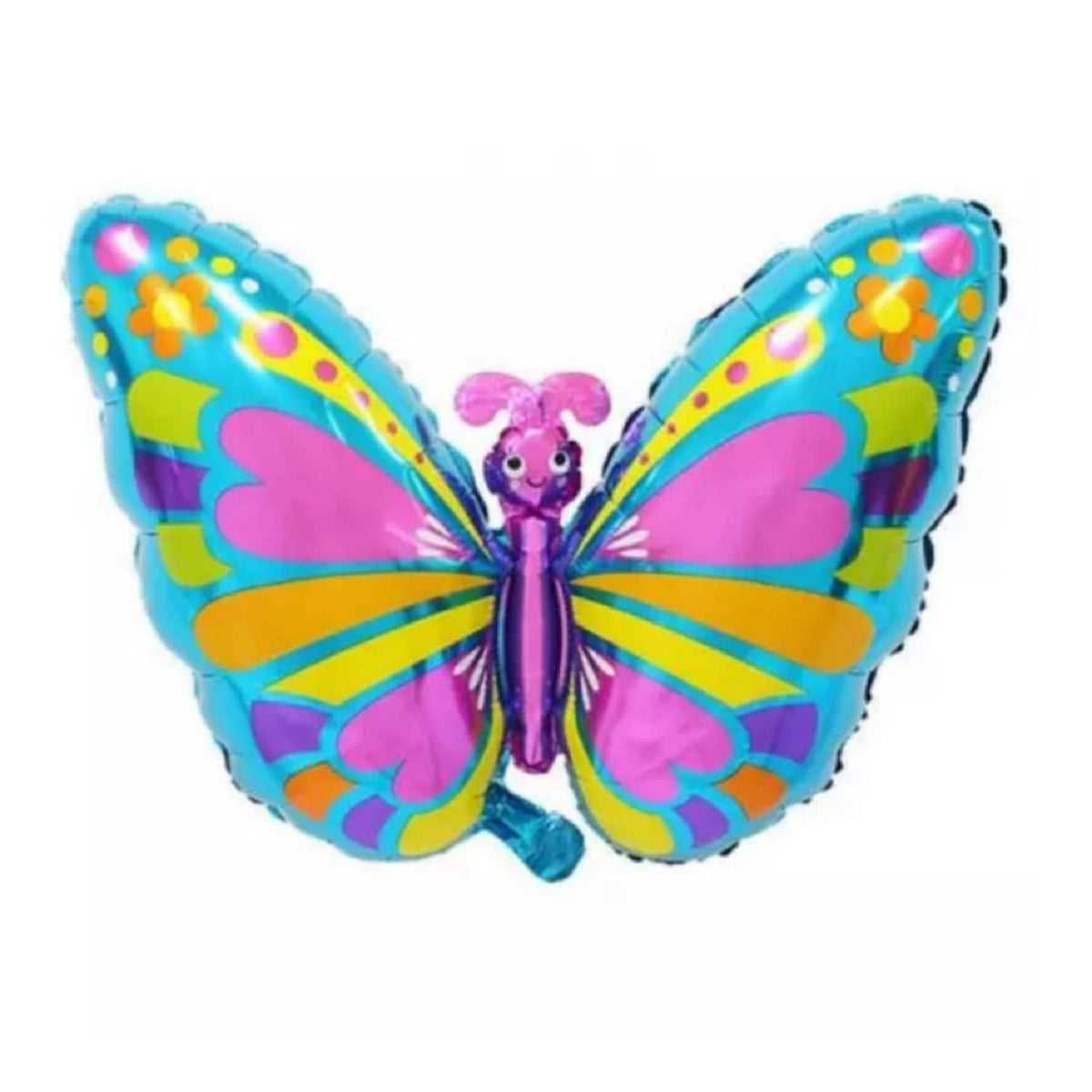 Party Decorz 19X29 Inch Butterfly Theme Foil Balloon For Children Birthday Party Decoration
