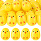 Tuparka 36Pcs Easter Eggs Bulk Fillable Easter Eggs Plastic Easter Chicken Eggs For Easter Basket Stuffers, Easter Egg Hunt, Eas