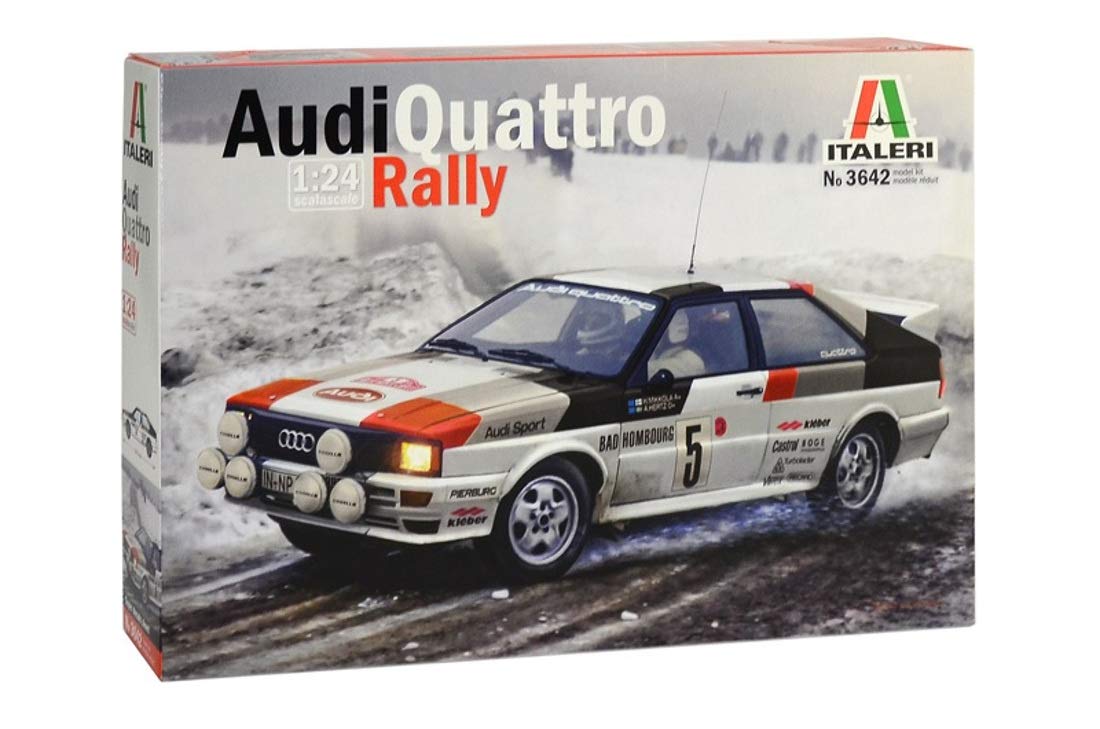 Italeri It3642 Audi Quattro Rally Model