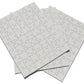 Inovart Puzzle-It 63-Piece Blank Puzzle, 24 Puzzles Per Package, 8-1/2' X 11', White