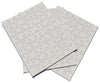Inovart Puzzle-It 63-Piece Blank Puzzle, 24 Puzzles Per Package, 8-1/2' X 11', White
