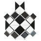 Mipartebo Magic Snake Cube Twist Puzzle, Large Size, Black, Model ZCMC2472, Fidget Toy for Kids, Adults & Teens