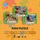 Masterpieces - 100 Piece Jigsaw Puzzle For Kid 6+ Years, Wildlife Of Yellowstone National Park, Educational And Fun Game, Gift I