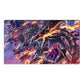 Mlikemat New Playmat Red-Eyes Black Dragon Tcg Ccg Trading Card Game Mat No Zones + Free Bag (Zd014-624-K)