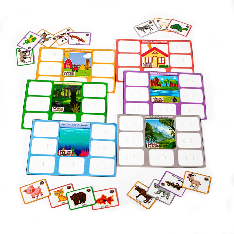 Monkey Minds Sorting Mats Know Your Animals 1 ||Play Based Learning for Kids || Education Learning Toy