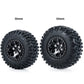 RC-Hub 4PCS 1.0'' Crawler Tires Micro Rubber Tires for 1/24 Axial SCX24 90081 AXI00001 AXI00002 AXI00005 AXI00006 RC Crawler Car
