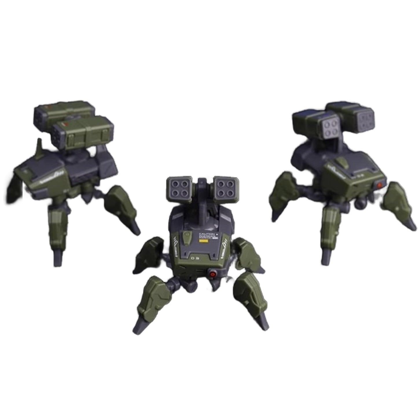 malt-inspiredISE Sheik Mainland 1/144 - Super Cavalry ZA-02 Green - 3PCS/2'' Model Kit Highly Posable Collectible Model Ages 15+