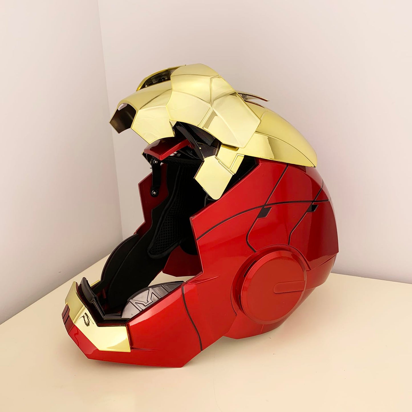 Iron-Man MK 5 Wearable Electronic Helmet: Voice & Remote Controlled, Perfect Super Hero Mask,Can Cosplay and Collectible Figures