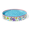 Bestway 55029 Paddling Fill N Kids Garden Pool With Fun Fish Print, Multicolor, 1.52 M X 25 Cm