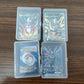 Dkaovh 4Pcs Plastic Game Card Storage Box, Uno Card Case, Playing Card Box, High Capacity Playing Card Case (No Cards)