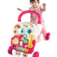 Dahuniu Sit to Stand Learning Walker, 2-in-1 Baby Walker for Girls and Boys, Multi-Function Removable Game Panel, Baby Activity 