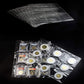 9 Pocket Coin Pages, 10 Sheets Plastic Coin Holders Stamp Collector Supplies for Coin Stamp Currency Collection
