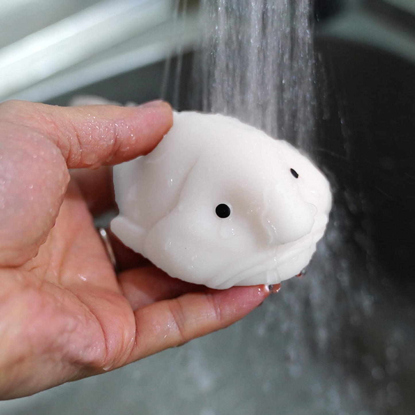 AWANGLUO Blobfish Toy - Scented Fidget Stress Relief Toy, Small White PU for Kids & Adults, Perfect Gift for Autism, Birthday & Christmas