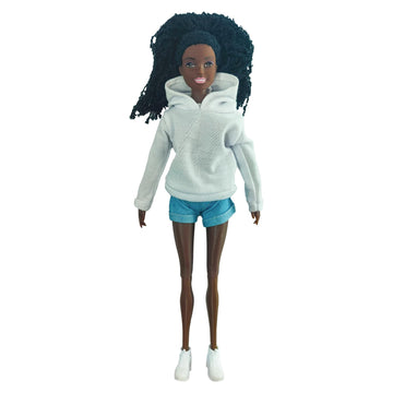 Flfuatt Stylish Fashions Girls Doll Toys, The Ultimate Fashionista Doll For Trendy Kids, 11.5 Inch Fashion Doll (G Edition)