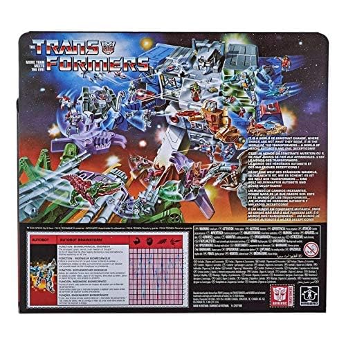 Transformers 2021 Modern Figure In Retro Packaging Autobot Headmaster Brainstorm With Arcana