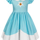 Marendyee Princess Costume Dress For Girls Halloween Cosplay Fancy Dresses Birthday Party