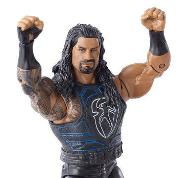 Wwe Roman Reigns Elite Collection Deluxe Action Figure With Realistic Facial Detailing, Iconic Ring Gear & Accessories