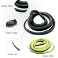 Brandon-super 52 Realistic Black Rubber Snake - Scare Toy for Halloween, Pranks, and Decorations, Large Size