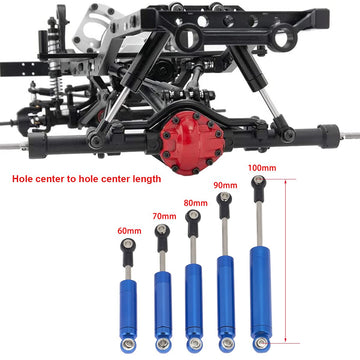 LAFEINA 1/10 RC Car Built-in Spring Shock Absorber Damper for 1/10 RC Crawler Axial SCX10 90046 TRX-4 D90 Redcat Upgrade Parts (