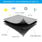 Sandbox Cover Square with Drawstring, Oxford Cloth Sandbox Canopy Waterproof Sandpit Pool Cover Anti UV Sandbox Protection Cover