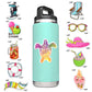 Susihi Summer Beach Stickers For Hydroflasks Cute Stickers Laptop Water Bottles Stickers Waterproof Stickers For Teens(50 Pcs)