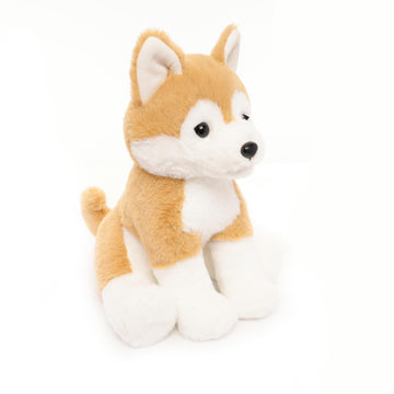 Weigedu Shiba Inu Akita Stuffed Animals Japanese Dog Puppy Plush Toys For Boy Girl Kids Birthday, 13 Inches