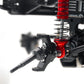 OGRC +5mm Extended Thread CVD Front Rear Axle Shafts Drive Shafts for 1/18 TRX4M Axles RC Upgrade Parts