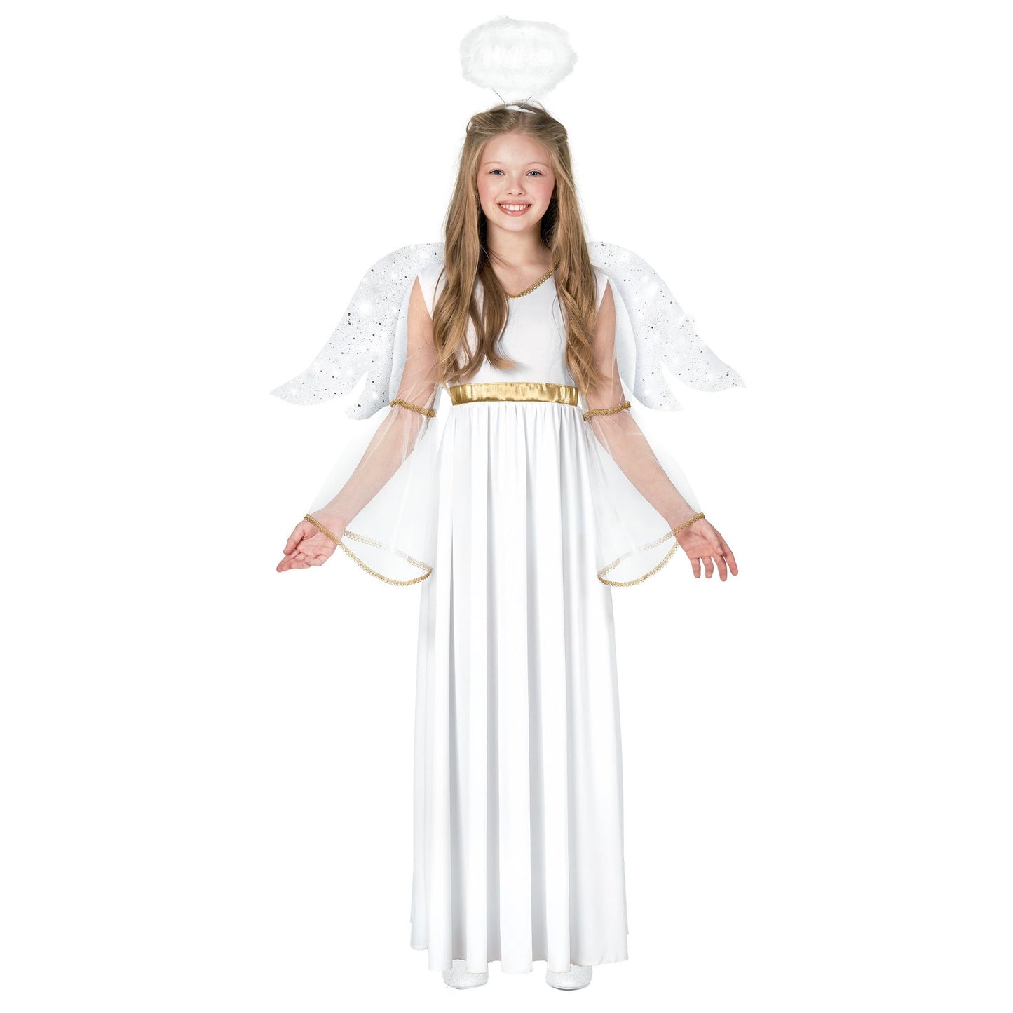 Morph - Halloween Angel Costumes For Kids - Angel Costume For Girls - Xl