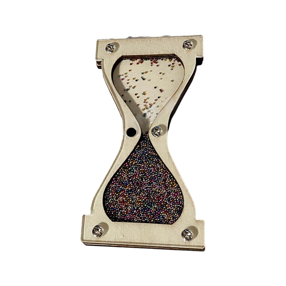 Ilsmysutra Kid Wooden Hourglass Toy Educational Simulation Game For Children Multicolor|Toys For Baby|Developmental Baby Toys