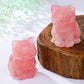 Duqguho Cat Decor Rose Quartz Cat Crystal Figurines Crystals Gifts For Cat Lovers Men Women Lucky Cute Cat Statue For Room Desk