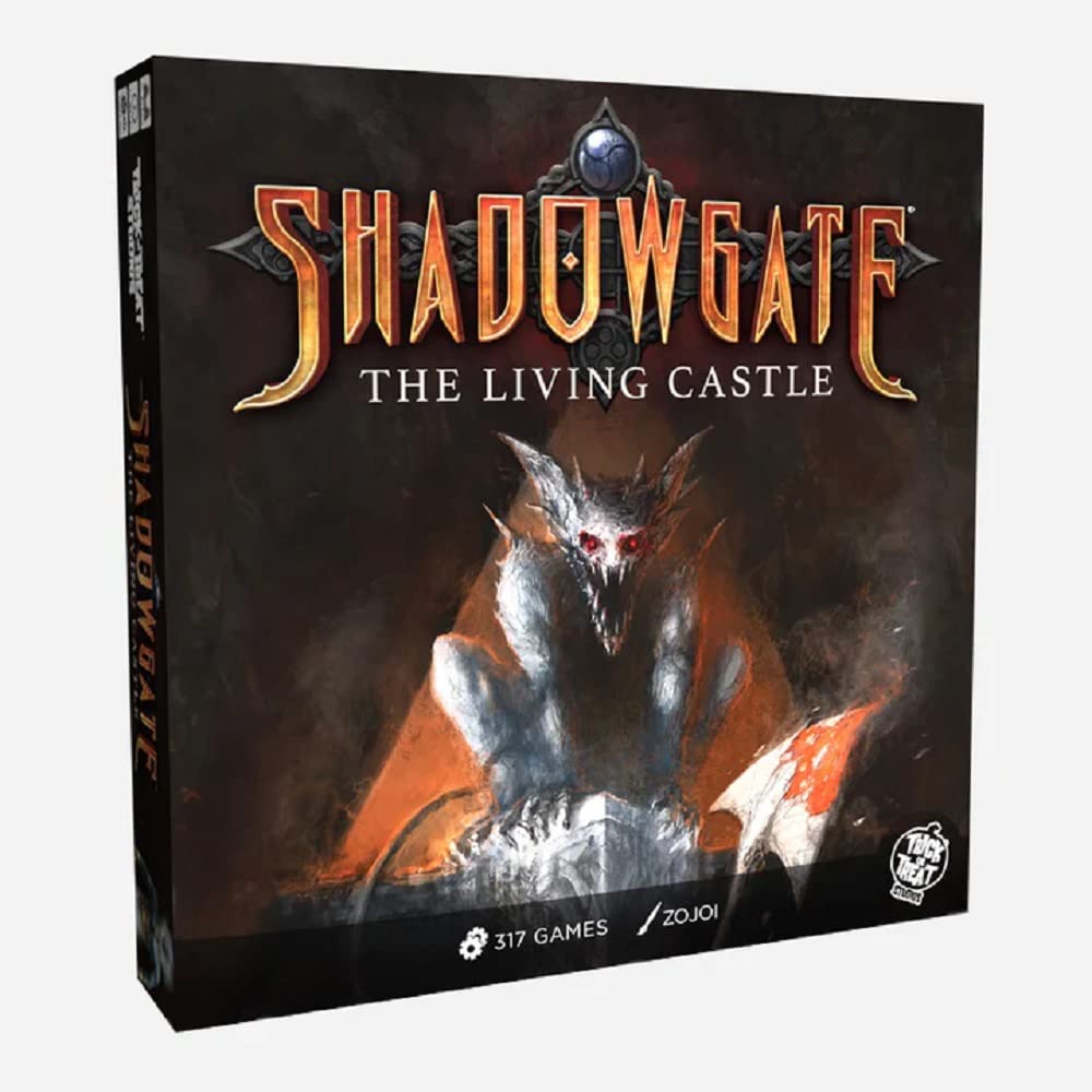 Trick Or Treat Studios Shadowgate Board Game - Black Cardboard, Model 229522