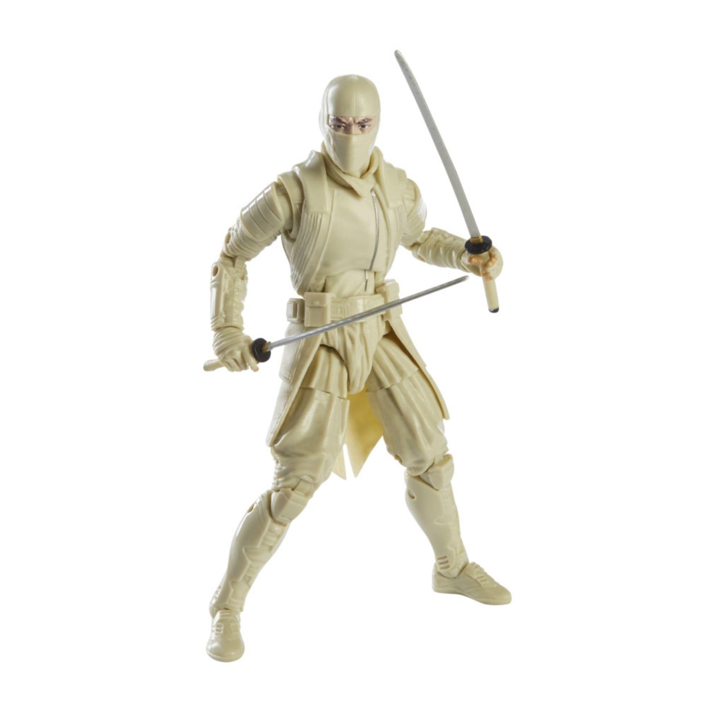 G.I. Joe Classified Series Snake Eyes Action Figure - 6-Inch Premium Toy, Custom Package Art, White, Model E8496