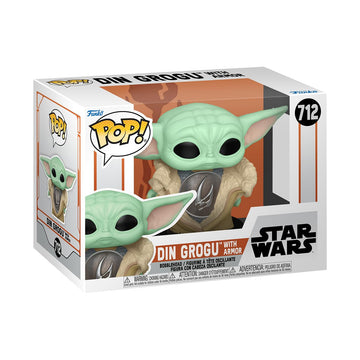 Funko Pop! Star Wars: The Mandalorian - Din Grogu with protective covering