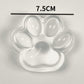ANAOTA 4 Pcs Taba Squishy Cat Paw Stress Relief Toys, Silicone Fidget, 2 Pcs Clear Cat Paw