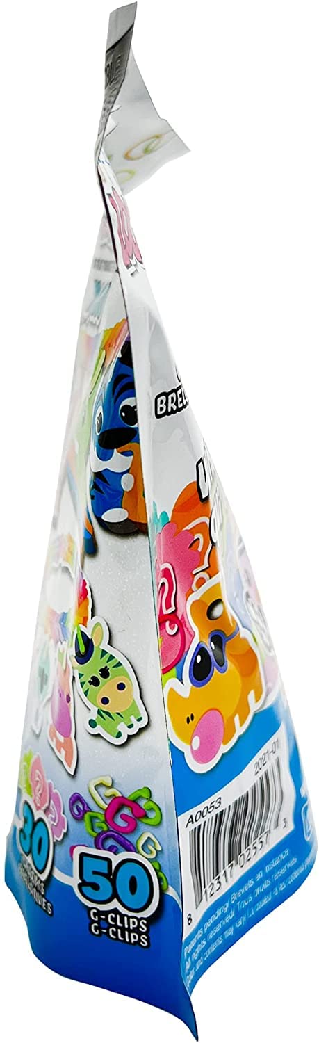 Rainbow Loom® Loomi-Pals Zoo Collectible, Features 30 Mystery Cute Zoo Themed Charms And 600 Colorful Rubber Bands All In A Resealable Bag, Great Gifts For Boys And Girls 7+