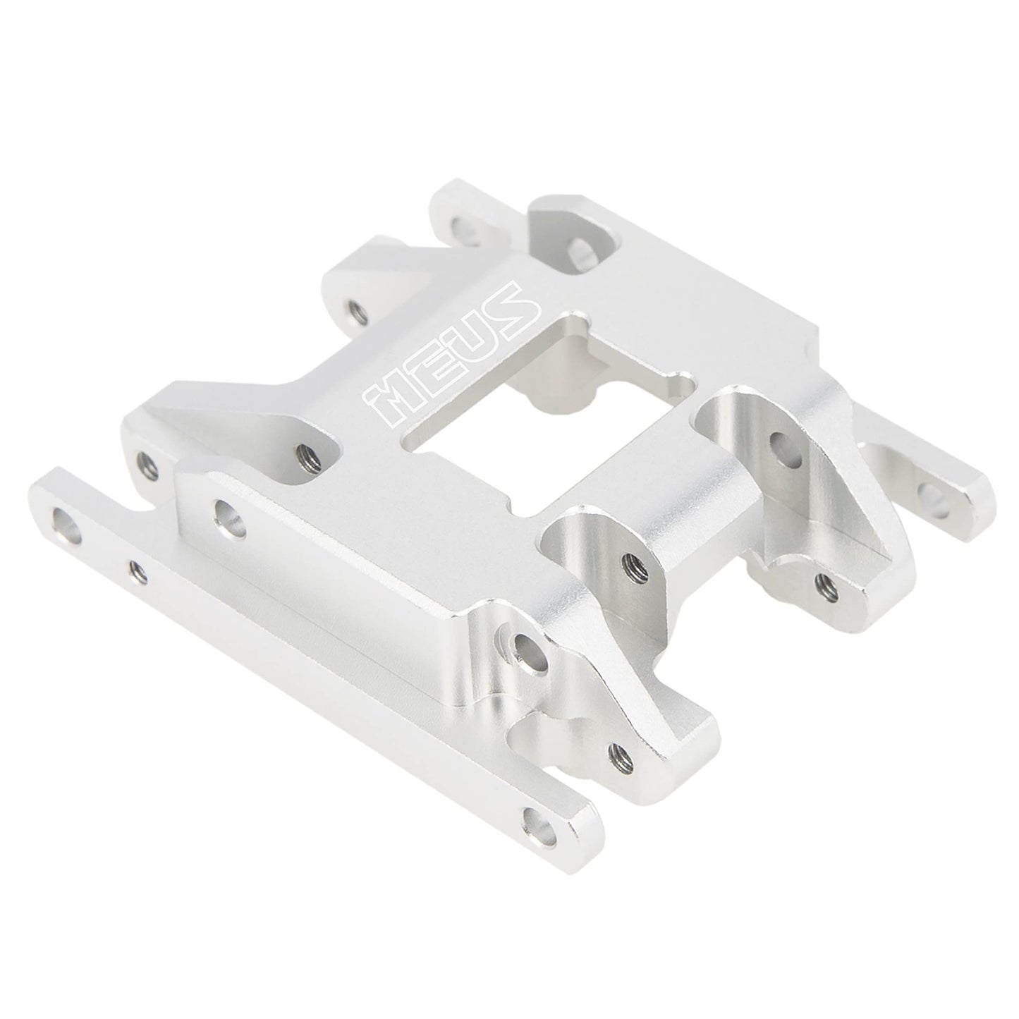 MEUS RACING TRX4M Skid Plate Transmission Plate for TRX4M Defender, Bronco etc.,Silver
