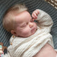 Oyesy Reborn Baby Dolls Girls 20 Inches Handmade Washable Reborn Babies Soft Vinyl Body With Anatomically Correct, Reborn Doll Looks Like A Real Baby (Closed Eyes Blonde Girls)