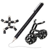 Magnetic Pen Decompression Magnet Metal Pen Fidget Pen with 13 Magnetic Rings Creative Toy Pen Can Write Intellectual Learning and Stress Reduction Gifts for Family or Friends.(Black)
