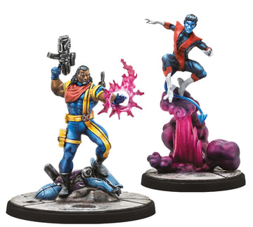 Marvel: Crisis Protocol Bishop & Nightcrawler Character Pack - X-Men Miniatures With Advanced Abilities! Tabletop Superhero Game