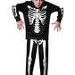 Besserbay Halloween Boys Skeleton Bone Printed Sweatshirt Hoodie Set Skull Hoodies Pants Set 6 Years