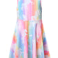 America Doll & Girl Matching Dresses Unicorn Clothes Outfits Sleeveless Rainbow 8-9 Years