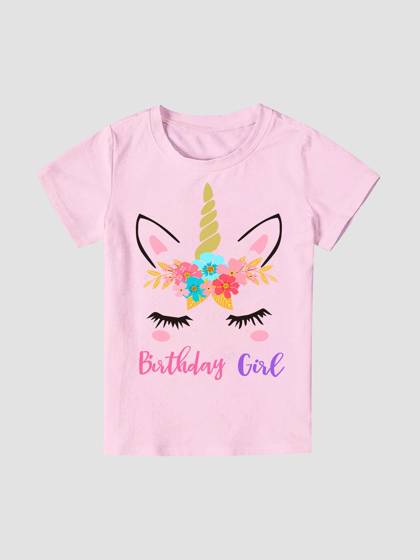 Doctor Unicorn Birthday Girls Unicorn Costume Outfit Rainbow Tutu, Unicorn T-shirt, Satin Sash, Hair Bow & Headband Purple Pink/