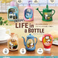 Reement Peanuts Life in a BOTTLE Box Product, 6 Types, Approx. H 4.5 x W 2.8 x D 2.4 inches (115 x 70 x 60 mm), PVC